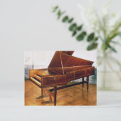 フランツ・ヨーゼフ・ハイドン所有のチェンバロ ポストカード (スタンド正面)