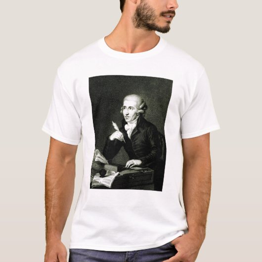 フランツ・ヨーゼフ・ハイドンc.1770 tシャツ (正面)