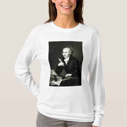 フランツ・ヨーゼフ・ハイドンc.1770 tシャツ (正面)