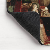 フランツ・リストおよびLisztのdaughtを持つリヒャルト・ワーグナー マウスパッド (コーナー)