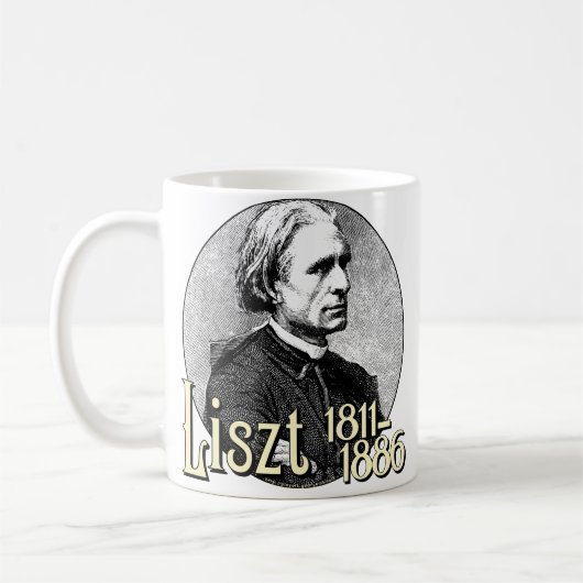 フランツ・リスト コーヒーマグカップ (左)