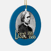フランツ・リスト セラミックオーナメント (右)