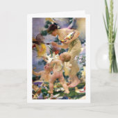 フランツDvorakの誕生日で鳥を絵を描くこと カード (正面)