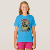 フランツSchubird動物作曲家のSchubertのパロディ Tシャツ (正面フル)