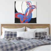 フランティシェクプカ、アモルファフグ、抽象芸術アート キャンバスプリント (インサイチュ (寝室))