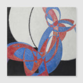 フランティシェクプカ、アモルファフグ、抽象芸術アート マグネット招待状 (正面)