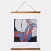 フランティシェクプカ、アモルファフグ、抽象芸術アート 吊り下げ型タペストリー (正面)