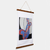 フランティシェクプカ、アモルファフグ、抽象芸術アート 吊り下げ型タペストリー (傾斜あり)