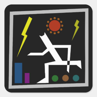 フランティックシェルター抽象芸術V2装飾用クッション スクエアシール