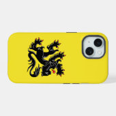 フランデレン旗 Case-Mate iPhoneケース iPhone 15ケース (裏面横)