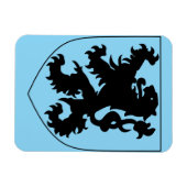 フランドルの紋章 マグネット (横)