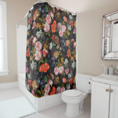 フランドルヴィンテージダークナイトロマンチシズム シャワーカーテン (インサイチュ)