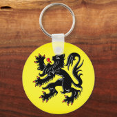 フランドル国旗 キーホルダー (裏面)