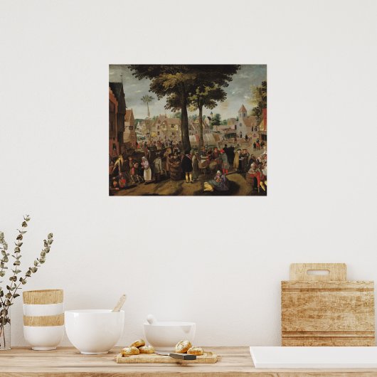 フランドル市 ポスター (キッチン)