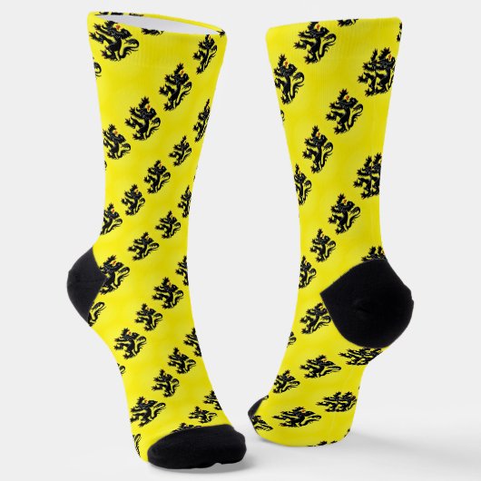 フランドル旗 ソックス (傾斜あり)