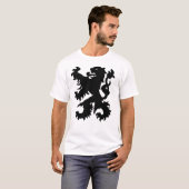 フランドル獅子の紋章 Tシャツ (正面フル)
