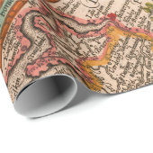 フランドル県の地図（1609年） ラッピングペーパー (ロールコーナー)