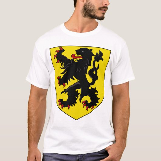 フランドル紋章 Tシャツ (正面)