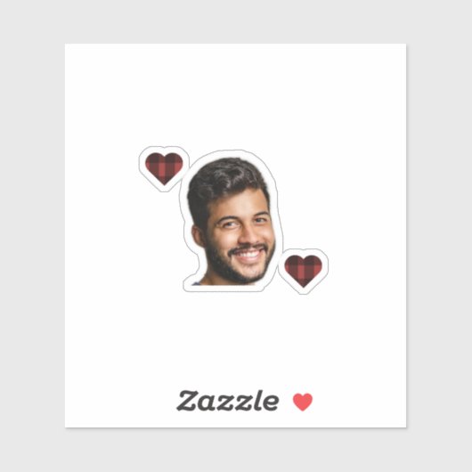 フランネルとスパークリングのウィンターコレクション 赤と黒のバチェロレッテ シール (シート)