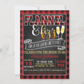 フランネルとファイズバチェロレッテ – 赤 招待状 (正面)