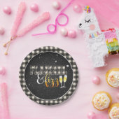 フランネルとファイズ紙プレート – 白 – 雪 ペーパープレート (パーティー)