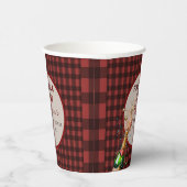 フランネルとフィズのウィンターウェディングシャワー 赤と黒 紙コップ (右)