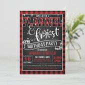 フランネルとフロストの誕生日パーティー招待状 - BR 招待状 (スタンド正面)