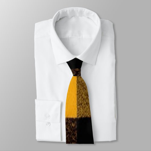 フランネルのバッファローの格子縞の黄色の樵の質 ネクタイ (タイ)