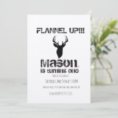 フランネルアップ プライド クリスマス ウィンター バースデーパーティー 招待状 (スタンド正面)