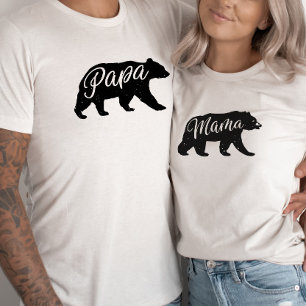 フランネルアドベンチャーパベアーベビーシャワー Tシャツ