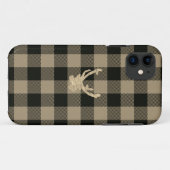 フランネルトナカイiPhoneケース Case-Mate iPhoneケース (裏面(横))