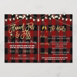 フランネルファーアンドファイズパーティの招待状 招待状