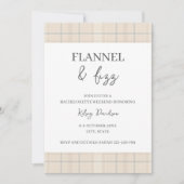 フランネル&ファイズウィンターシックバチェロレッテウィークエンド 招待状 (正面)