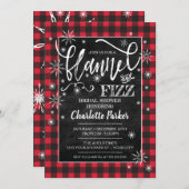 フランネル&ファイズブライダルシャワーへの招待 招待状 (正面/裏面)