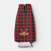 フランネル&ファイズレッド|ブラックプライド|ゴールドフォイルホリデー ボトルクーラー (裏面)