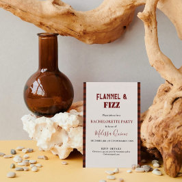 フランネル&ファイズ冬のバチェロレッテ週末パーティー 招待状