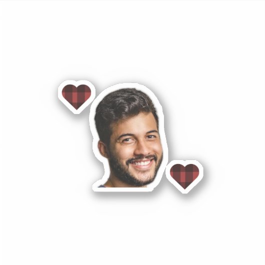 フランネル＆フィズのウィンターコレクション 赤と黒のバチェロレッテ シール (正面)