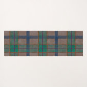 フランネル フォレスト ヨガ アニマル ポーズ ダマスク ヨガマット (裏面(横))