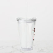 フランネル フリング before ring   赤い格子縞の独身最後の夜 アクリルタンブラー (右)