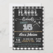 フランネル＆フレンズ パーティー招待状 - WH 招待状 (正面)