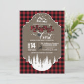 フランネル&フロストカントリークリスマスパーティー 招待状 (スタンド正面)