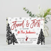 フランネル&フロストパーティの招待状 招待状 (スタンド正面)