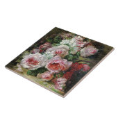 フランバーハスヴィンテージブーケバラ タイル (側面)