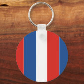 フランパーソナライズされたス国旗 キーホルダー (裏面)