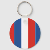 フランパーソナライズされたス国旗 キーホルダー (裏面)