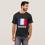 フランフランスのス国旗 Tシャツ (正面フル)