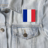 フランフランスのス旗 缶バッジ (インサイチュ)