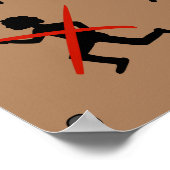 フランプタウンランニングのポスター ポスター (角)