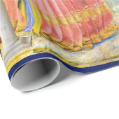 フランベートアンジェリコクリスマスによる受胎告知 ラッピングペーパー (ロールコーナー)