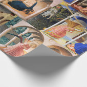 フランベートアンジェリコクリスマスラップによる受胎告知 ラッピングペーパー (角)